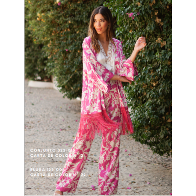 Kimono y pantalon Iciar & Candela modelo 323018 Catalogo